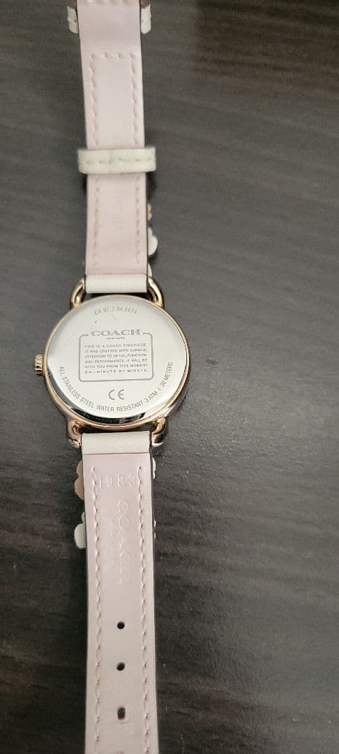 COACH　フラワー腕時計
