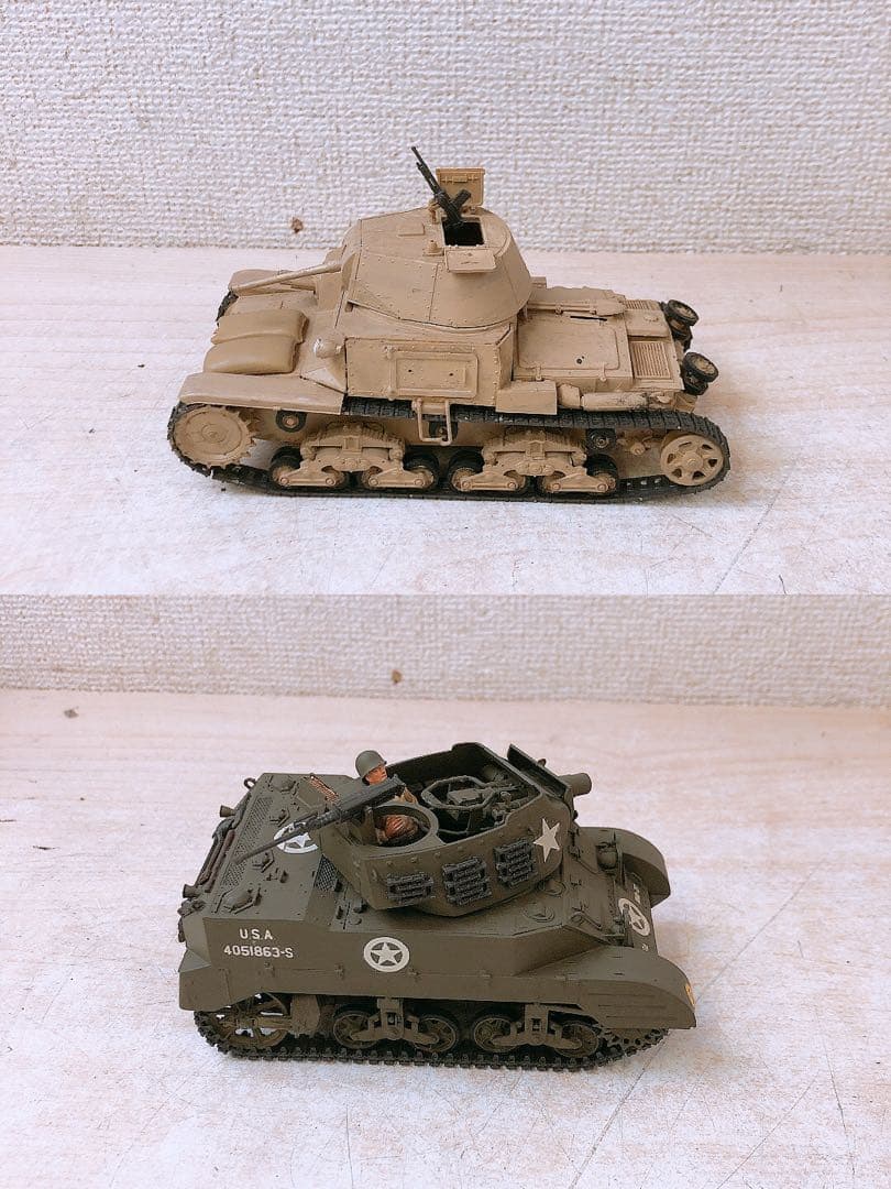 ②戦車・ミリタリープラモデル大量まとめ売り ジャンク 軍用車両 パーツ多数