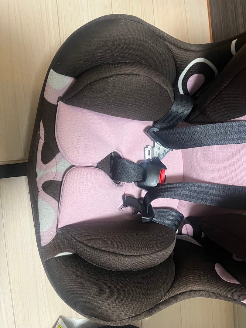 【美品】Joie チャイルドシート チルト ブラウン　ピンク