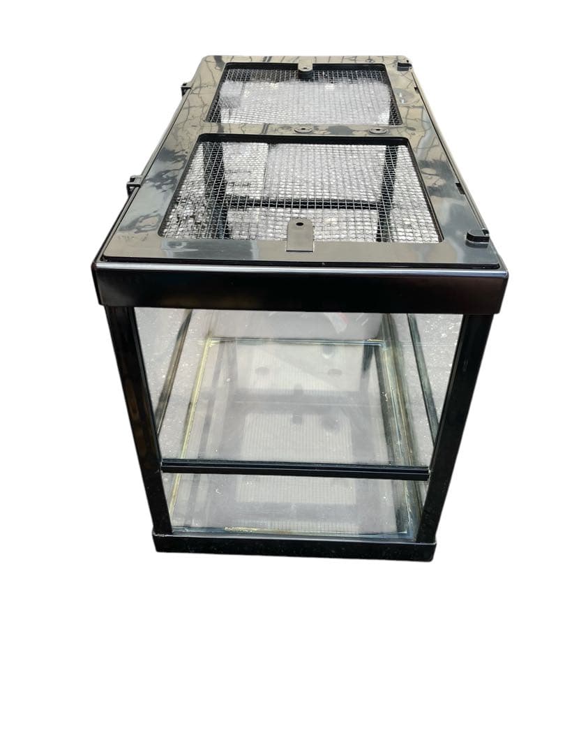 爬虫類飼育セット　ケージ　ヒーター　ライト　照明　サーモスタット　隠れ家等