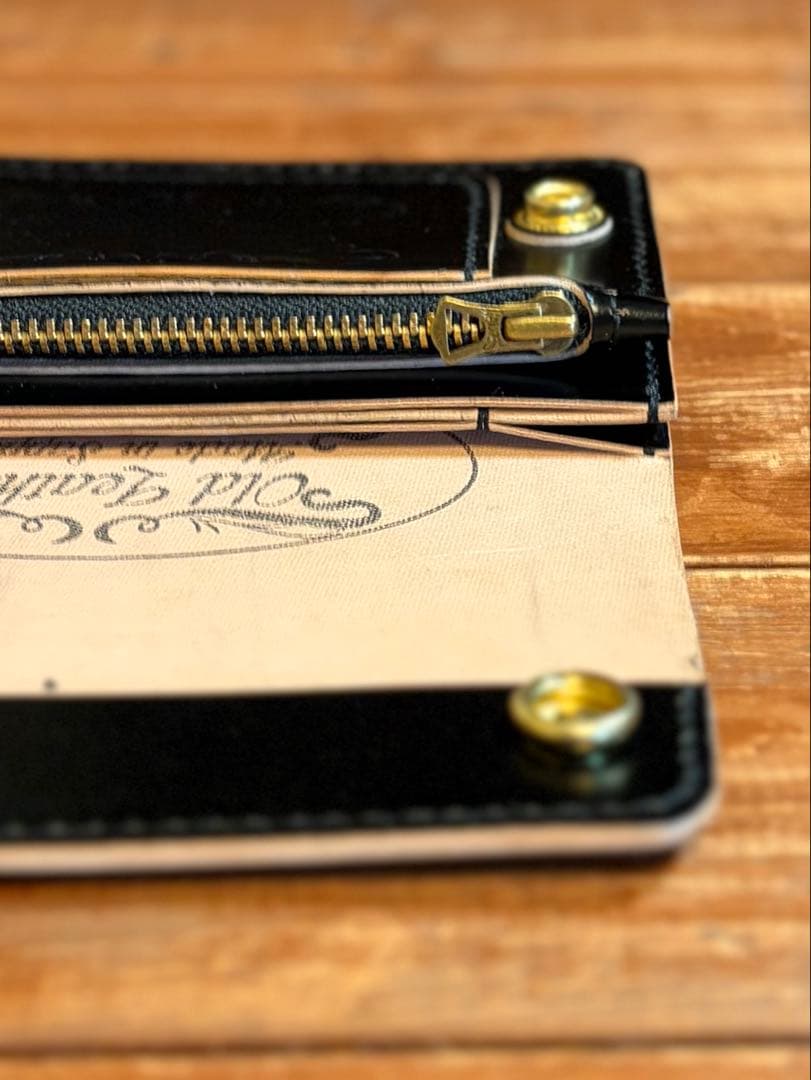 【年末セール】トラッカーウォレット TW-03 コードバン ミドルサイズ