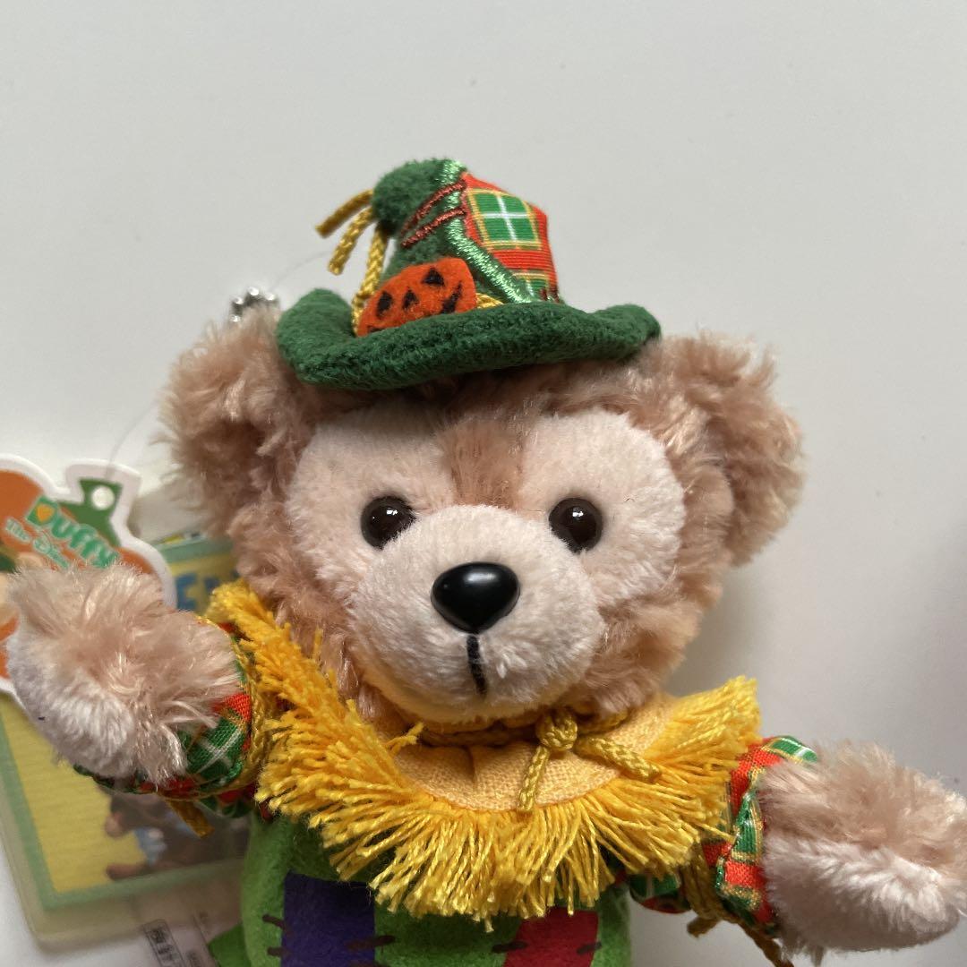 ぬいぐるみバッジ　ダッフィー シェリーメイ 2014 ハロウィン 10周年