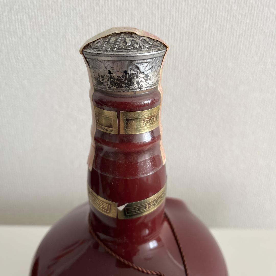 【未開栓】古酒　ロイヤルサルート 21年 赤陶器 スコッチウイスキー
