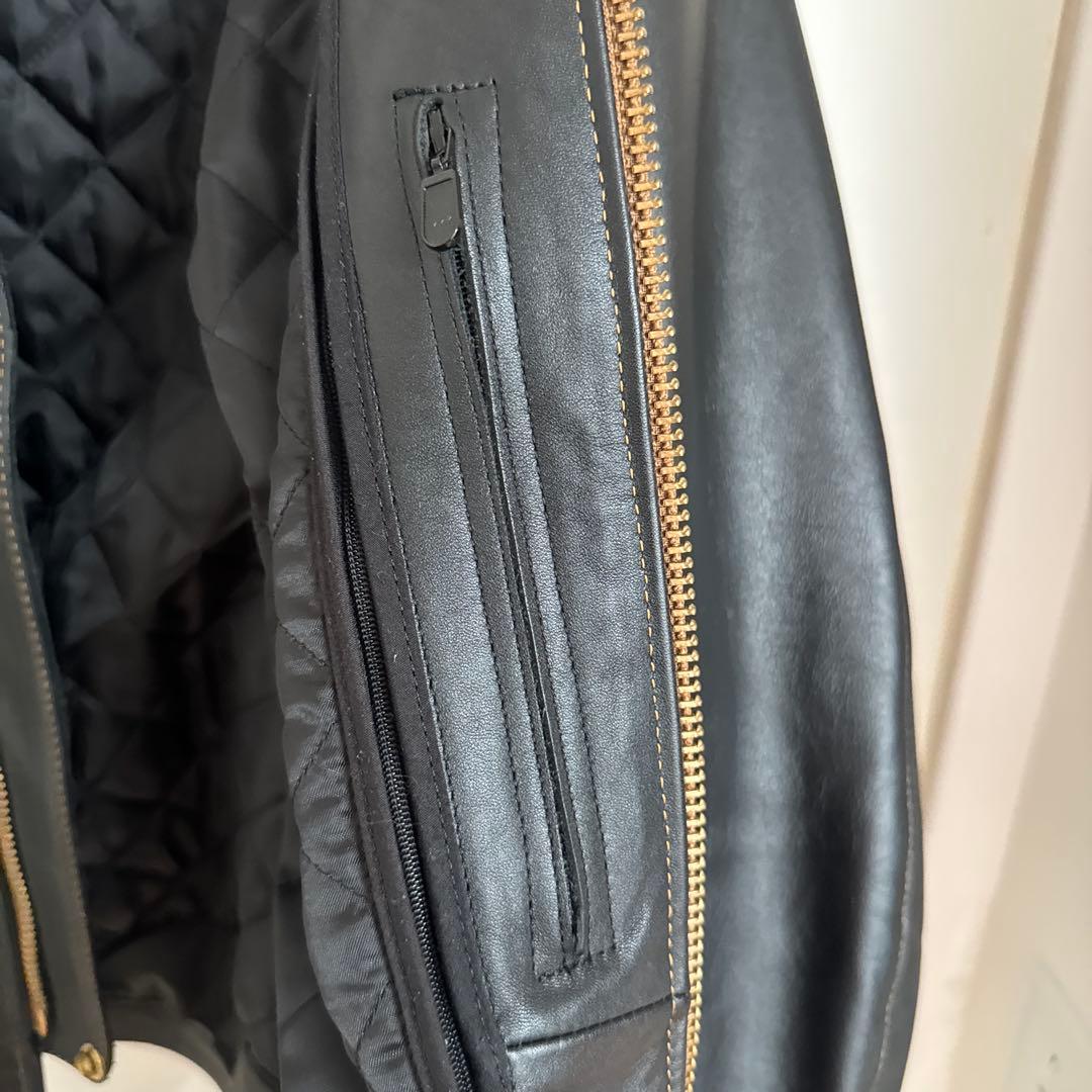 KADOYA レザージャケット　LL 牛革　ライダース