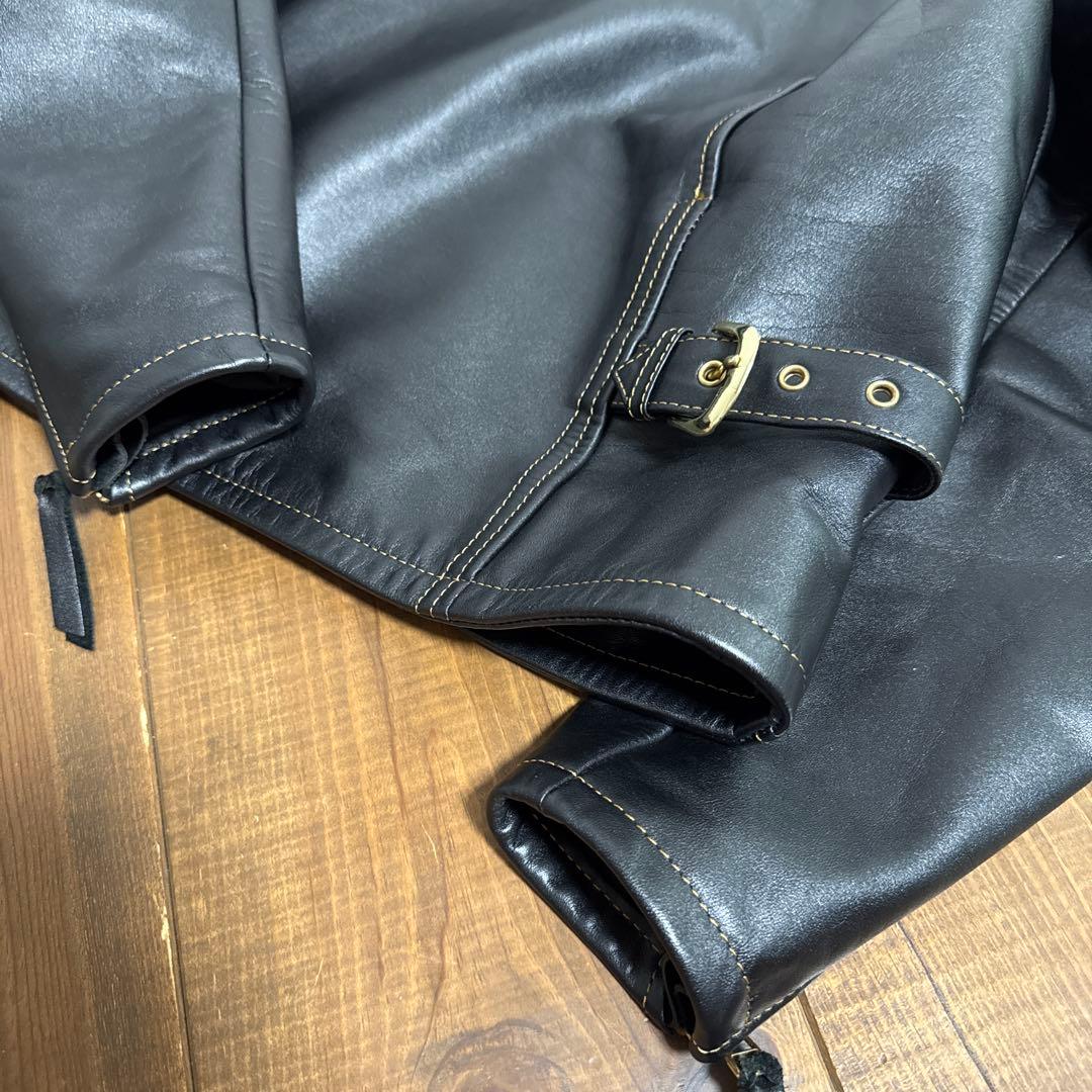 KADOYA レザージャケット　LL 牛革　ライダース