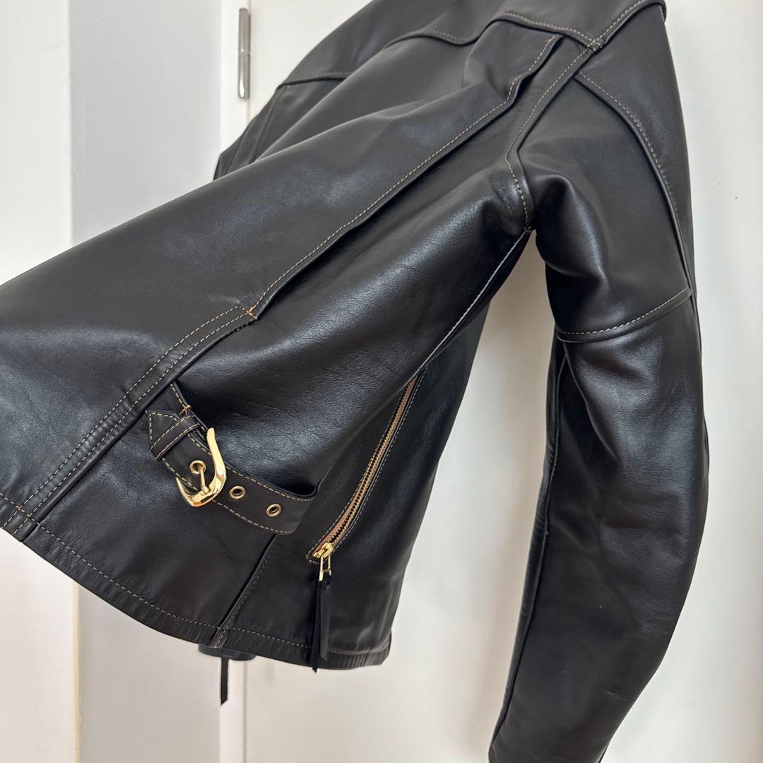 KADOYA レザージャケット　LL 牛革　ライダース