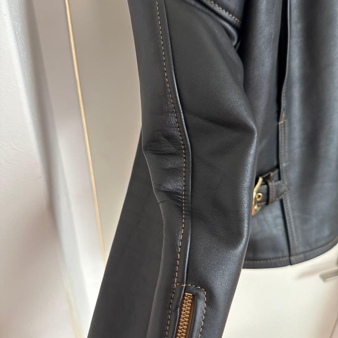 KADOYA レザージャケット　LL 牛革　ライダース