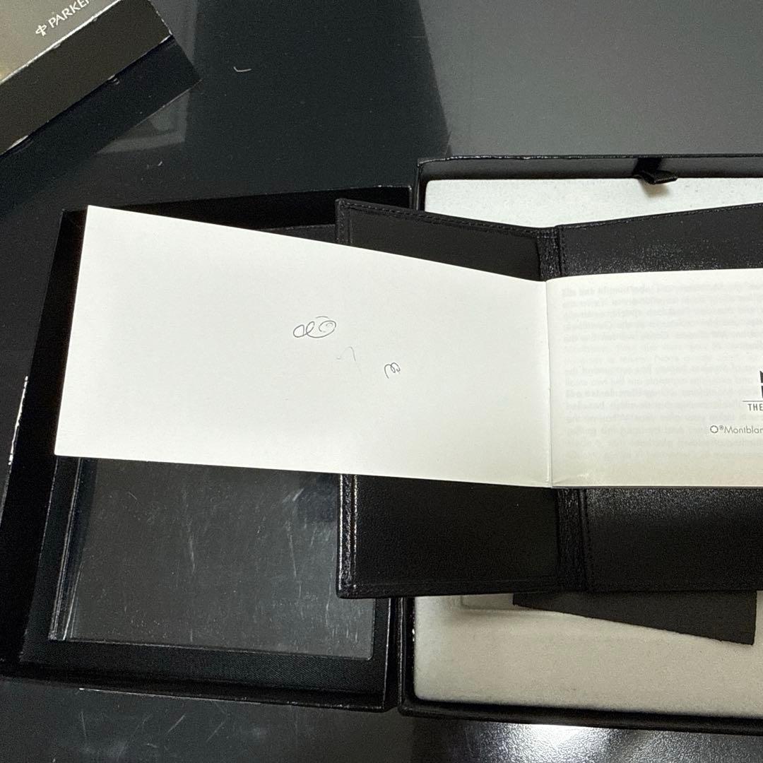 Y*U様 MONT BLANC ボールペンとカードケースセット　164