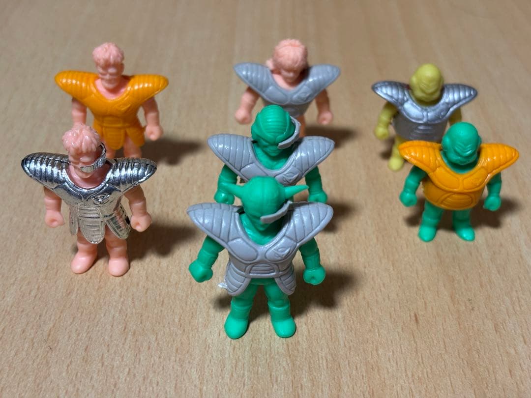 ドラゴンボール クロスアップ　ギニュー特戦隊　消しゴムフィギュアセット　当時物