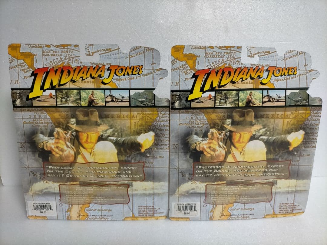 【レア】インディアナ・ジョーンズ　テーマパーク限定　ミニフィギュア　２個