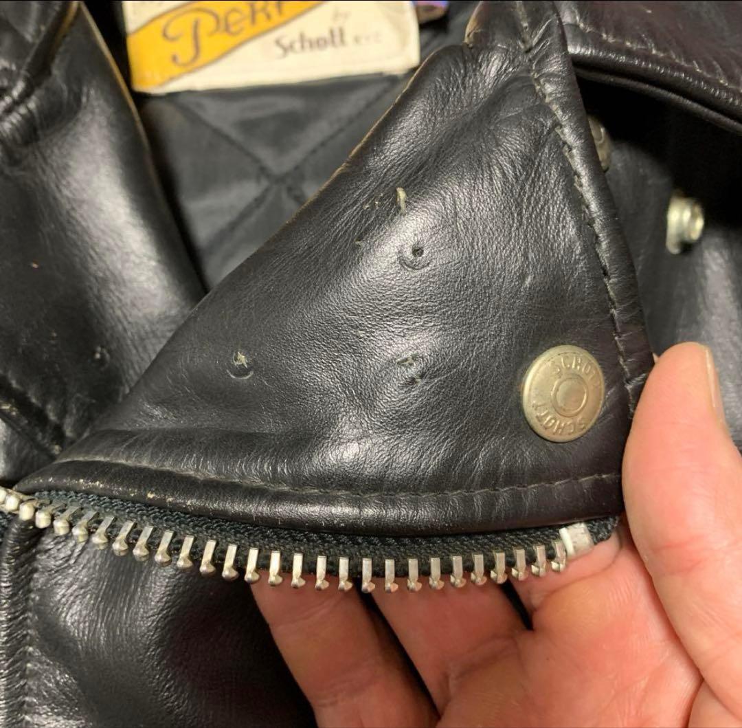 ［期間限定価格］90s schott ダブルライダース　618