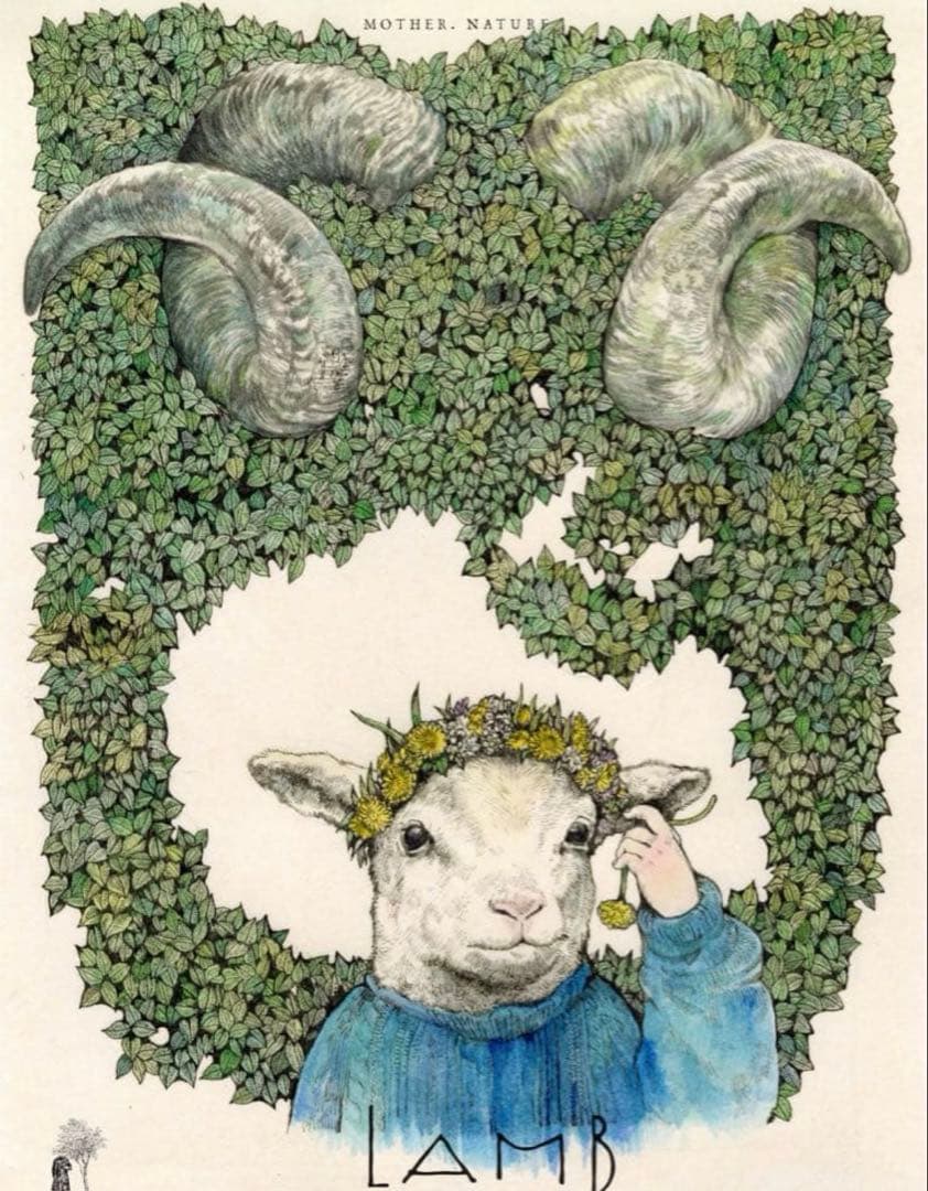 新品 LAMB／ラム オルタナティブポスター ヒグチユウコ