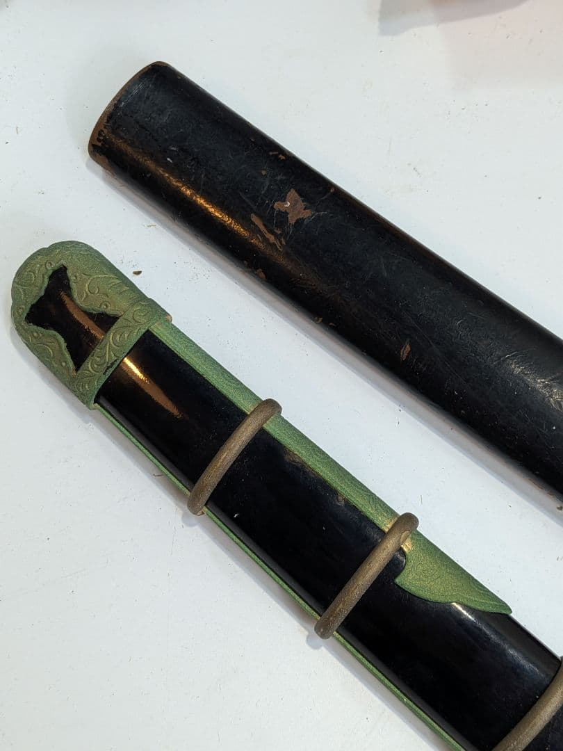 P023 ​模造刀 2本セット 鉄製 太刀 打刀 日本刀 美術刀 ディスプレイ用