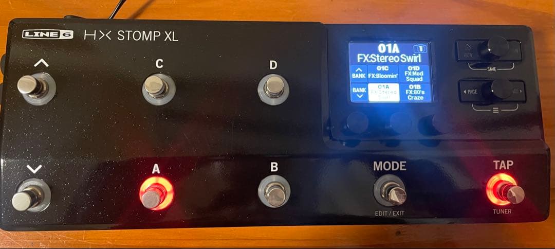 Line 6 HX Stomp XL エフェクター