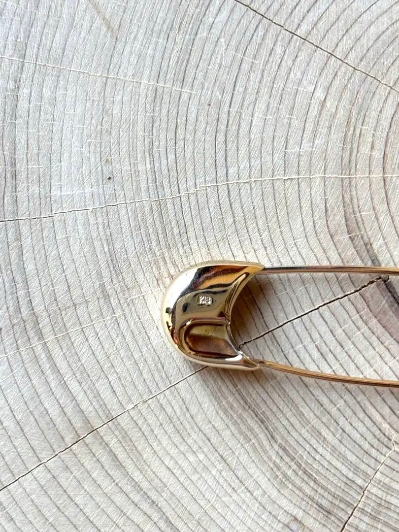 K18YG ストールピン　1.6g gstv