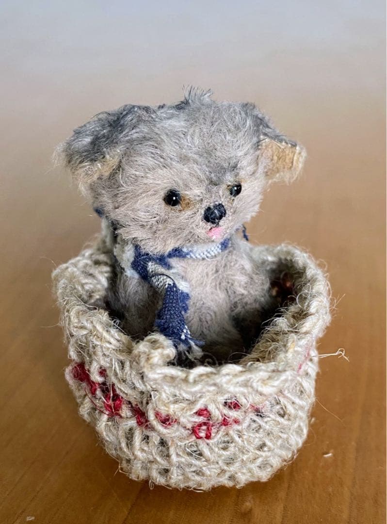 moriのえほん様　お茶目なワンコ　ミニチュア　ぬいぐるみ