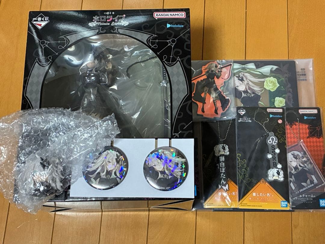 一番くじ ホロライブ 獅白ぼたん フィギュア賞他まとめ売り