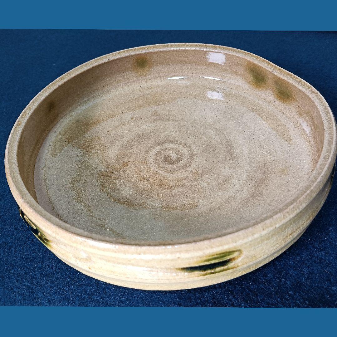 AM50 澤田酔云 陣出窯 ドラ鉢 菓子器 茶道具 共箱共布栞 未使用