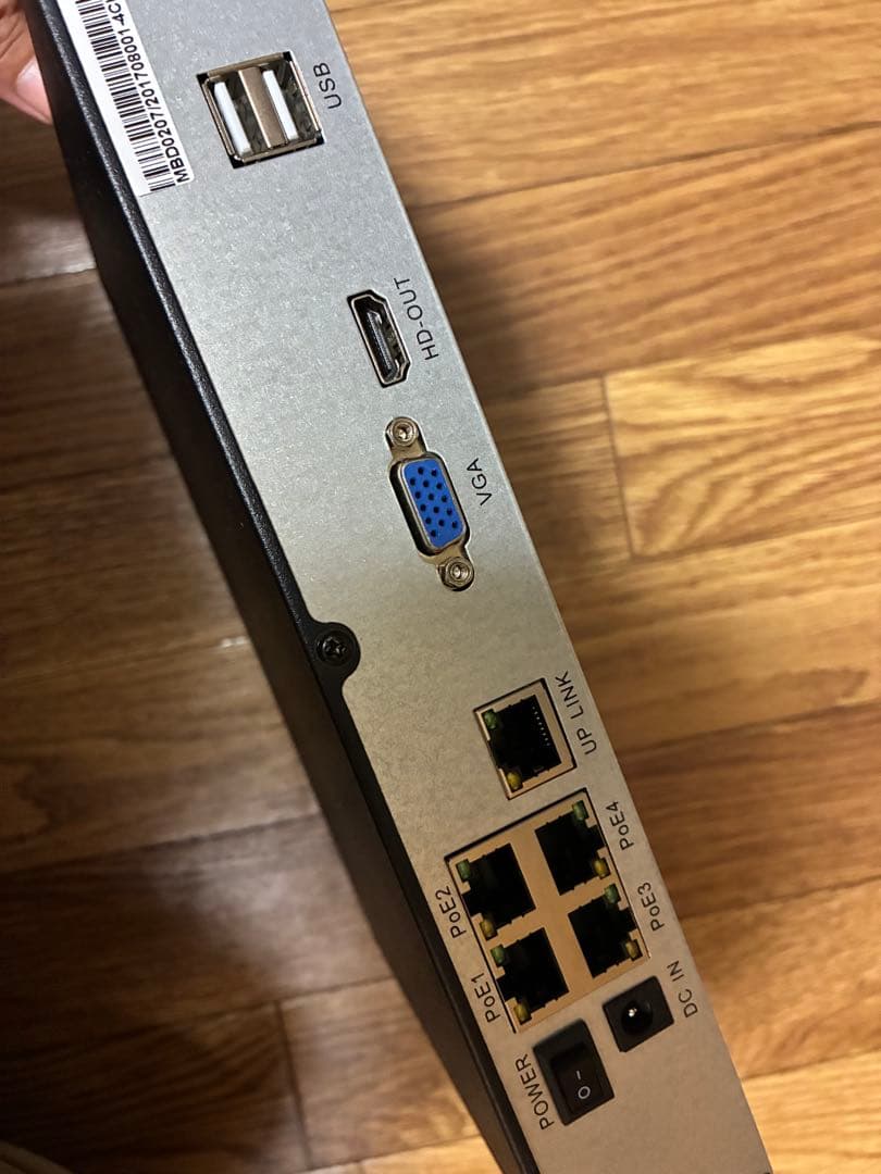 ANRAN防犯カメラPoE型レコーダーセットHDD内蔵1TB