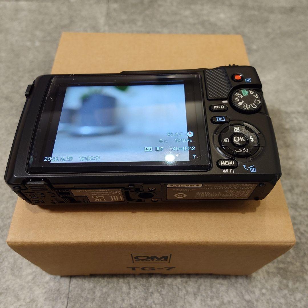 新品 オリンパス Tough TG-7 ブラック アクセサリーセット