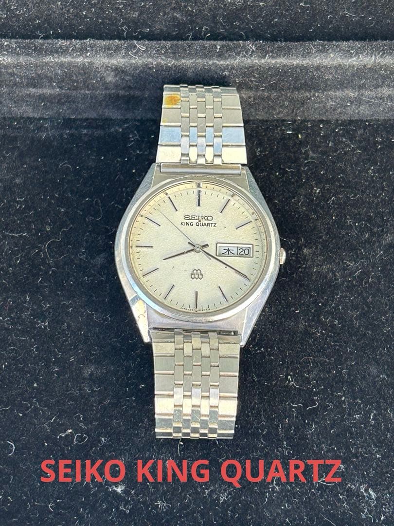 SEIKO KING QUARTZ 腕時計 メンズ 141749