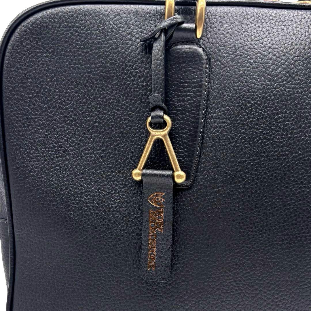 ✨美品✨トフアンドロードストーン　Vブリーフ　ビジネスバッグ　A4可　レザー