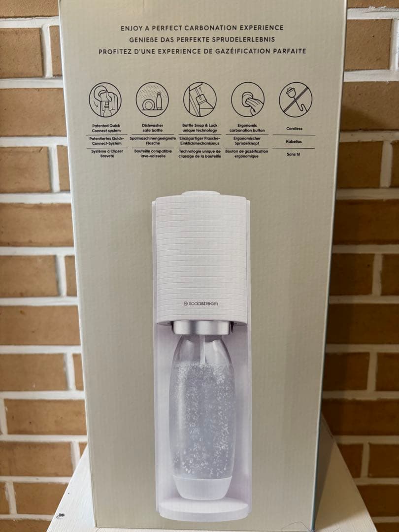 SodaStream Terra 炭酸水メーカー 2本ボトル付き