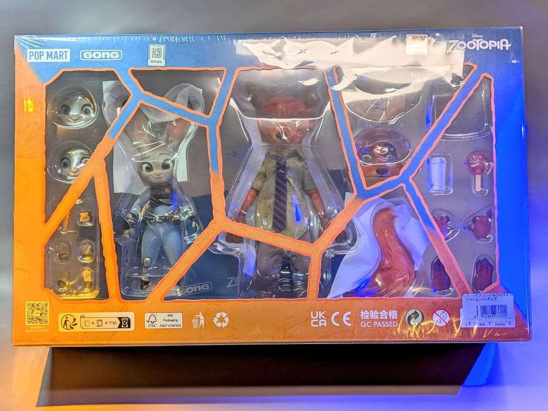 ディズニーgong studio 『ズートピア』 ジュディ&ニック 2体セット