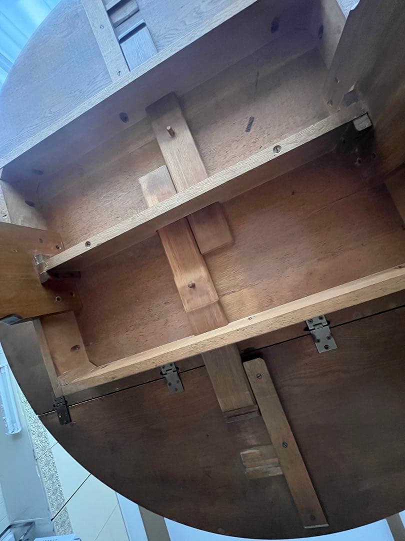 ERCOL アーコール ヴィンテージ ドロップリーフ テーブル バイカラー 英国