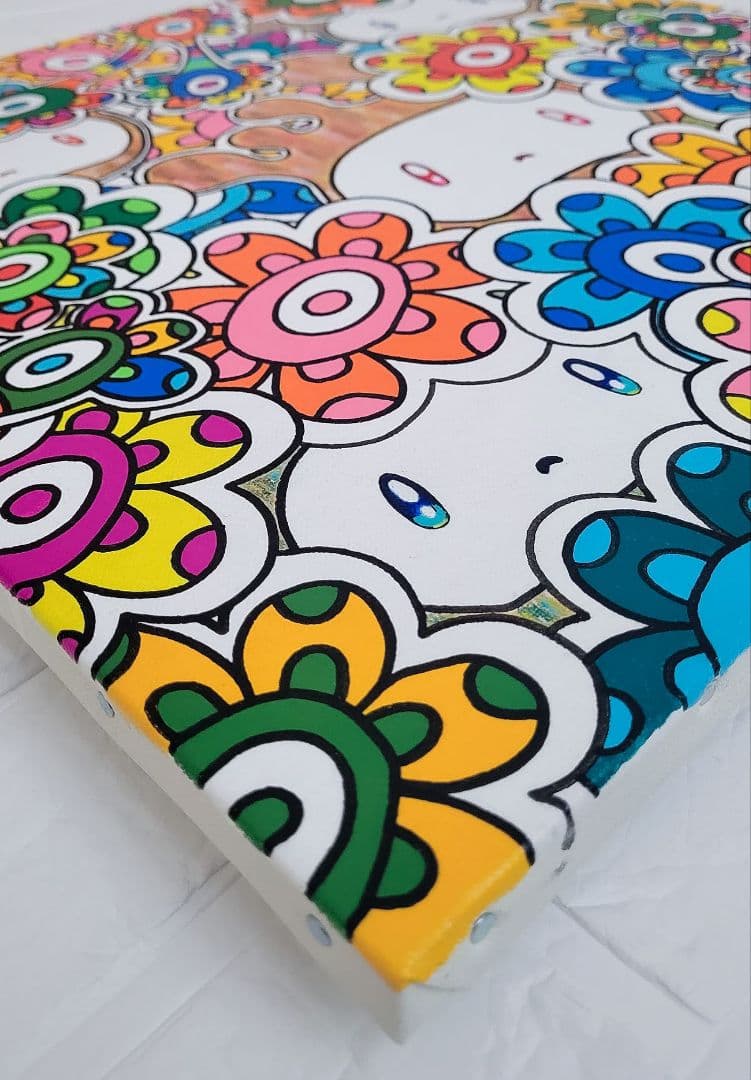 ★鈴木哲也★S8(455×455mm)アクリル原画1点物★送料無料#132