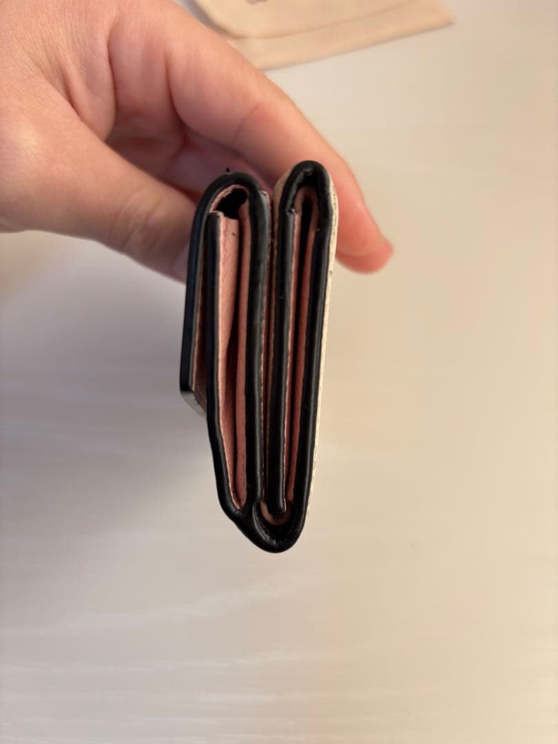 LOUIS VUITTON ポルトフォイユロックミニ バイカラー