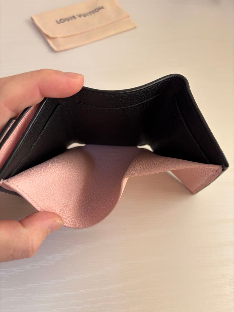 LOUIS VUITTON ポルトフォイユロックミニ バイカラー