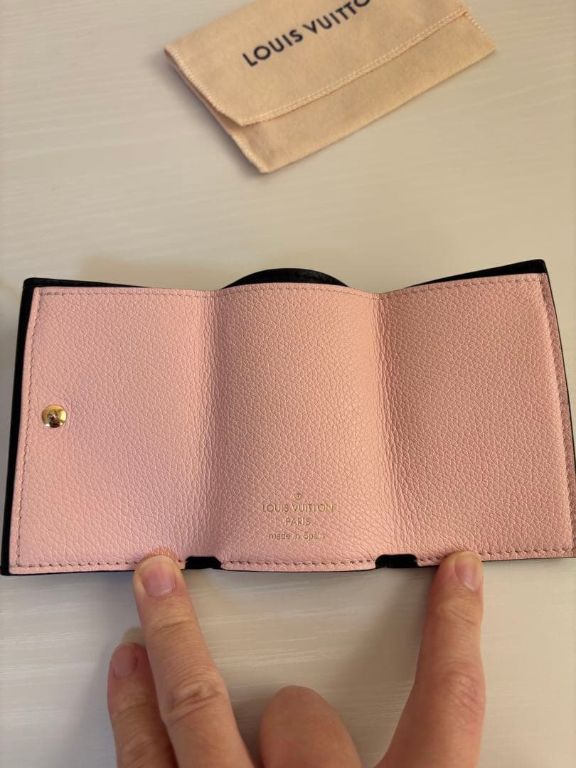 LOUIS VUITTON ポルトフォイユロックミニ バイカラー