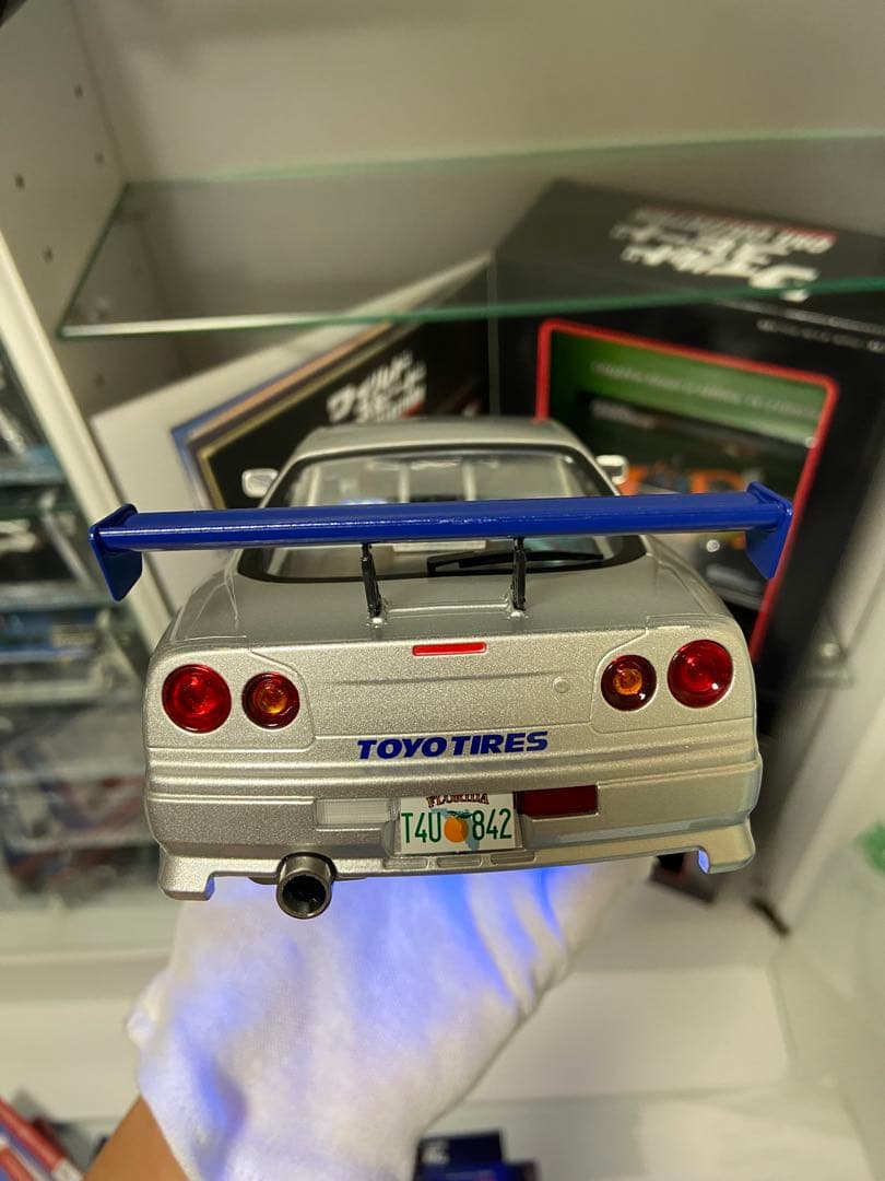 LEDモデル☆ GREENLiGHT ワイルドスピード スカイライン GT-R