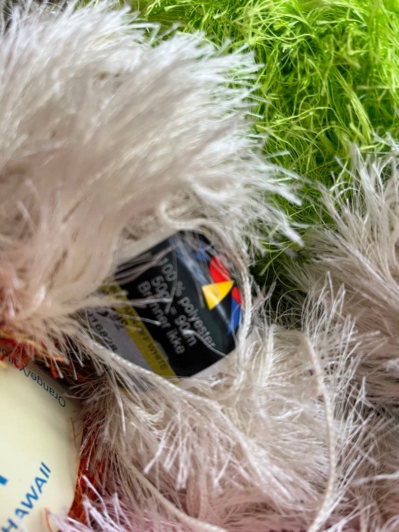 ハワイアンリボンレイ材料 ヤーンセット④