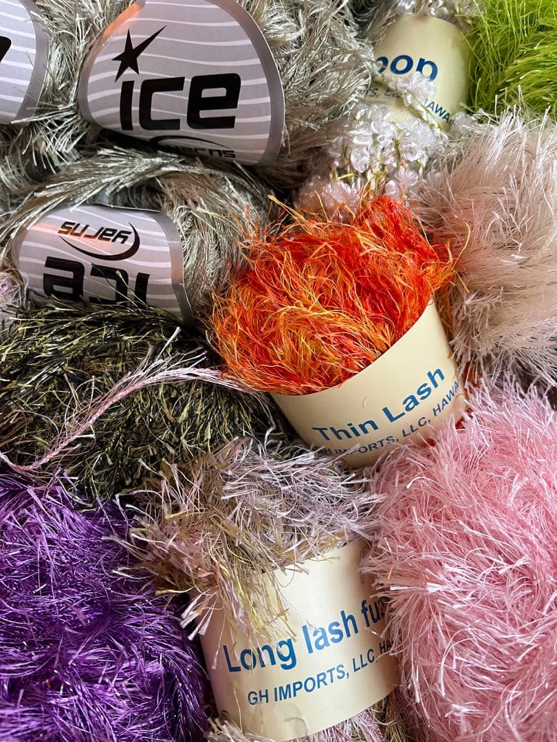 ハワイアンリボンレイ材料 ヤーンセット④