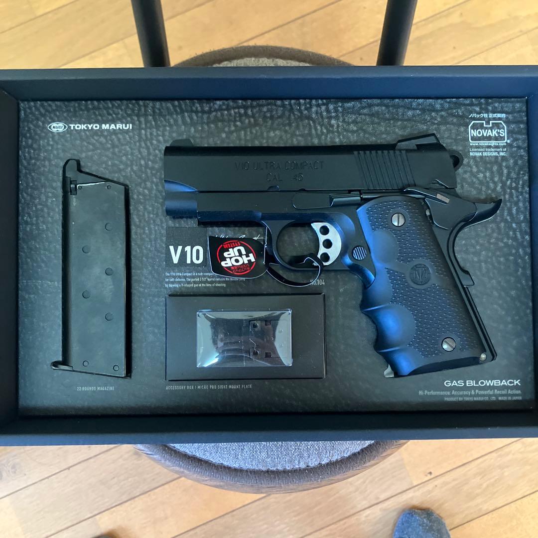 東京マルイ No.104 V10 ウルトラコンパクト ブラック 18歳以上 ガス