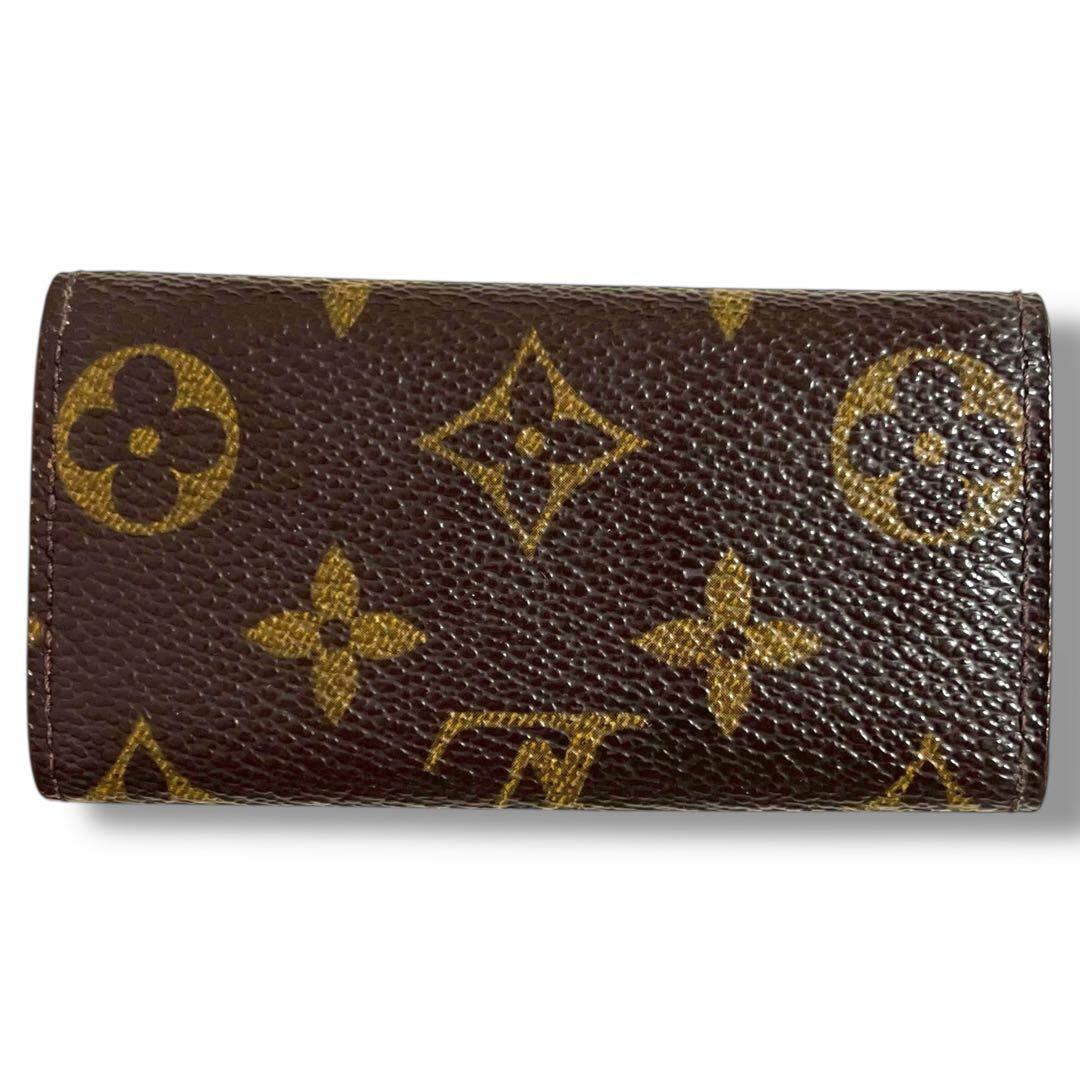 ルイヴィトン　モノグラム　pvc レザー　ミュルティクレ4 キーケース