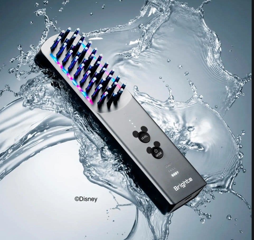 【新品未開封】Brighte　ELEKI BRUSH＋ミッキーマウス限定デザイン