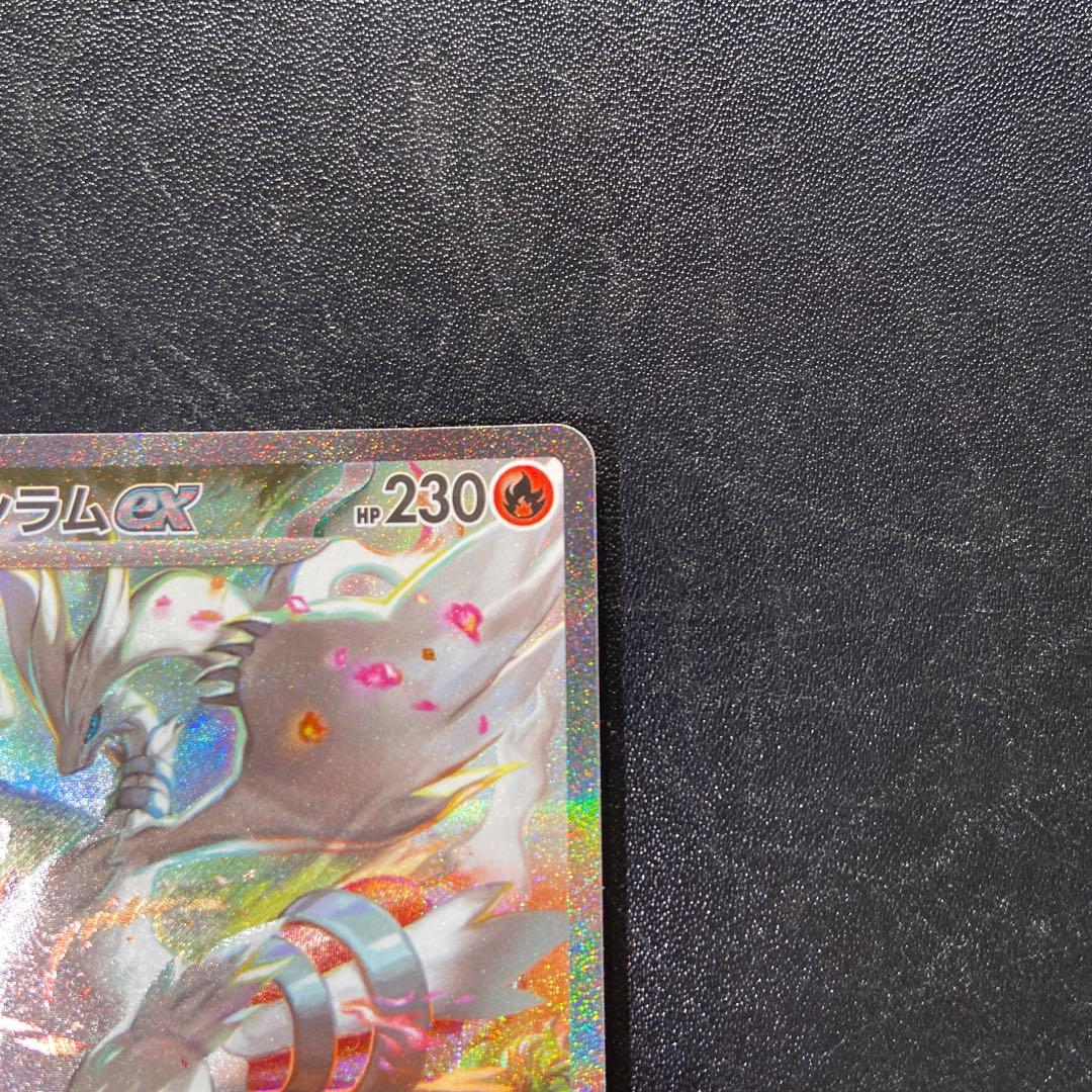 レシラム ex SAR ホワイトフレア ポケモンカード