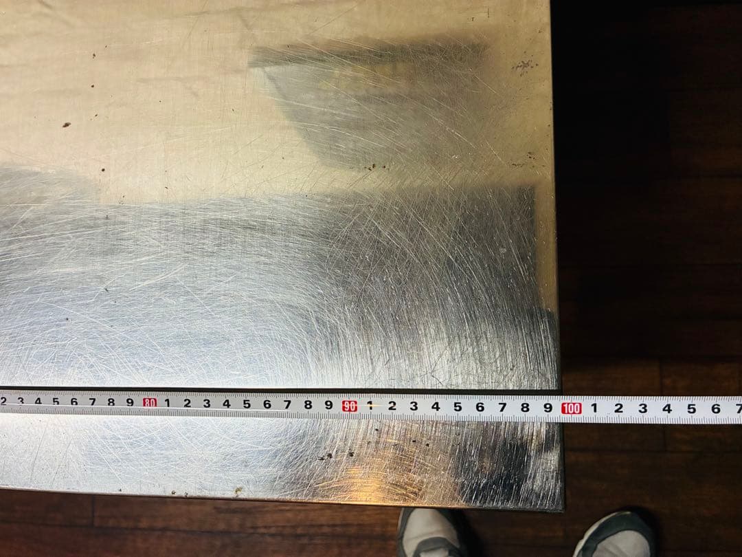 ★ 引取歓迎！業務用ステンレス作業台 100cm幅★