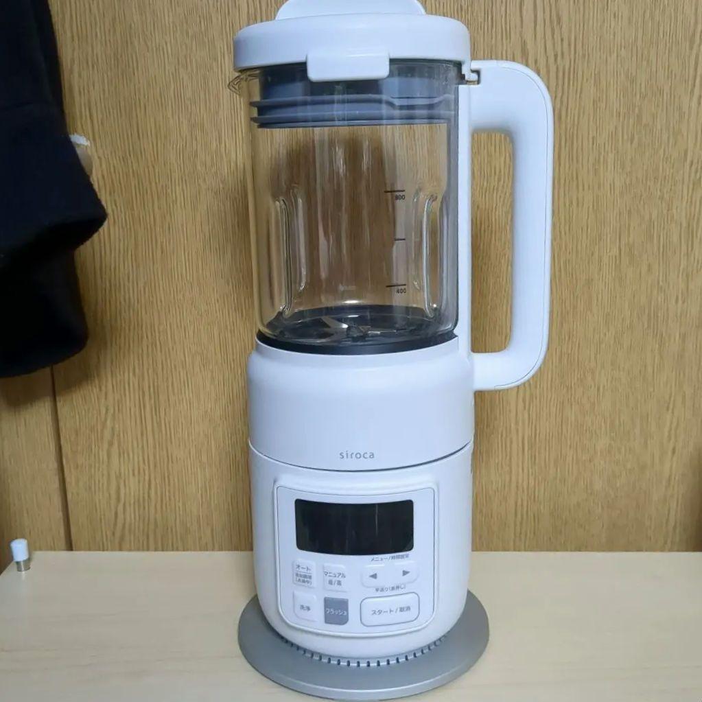 美品　siroca おうちシェフ ブレンダー　ヒーター機能付き ミキサー