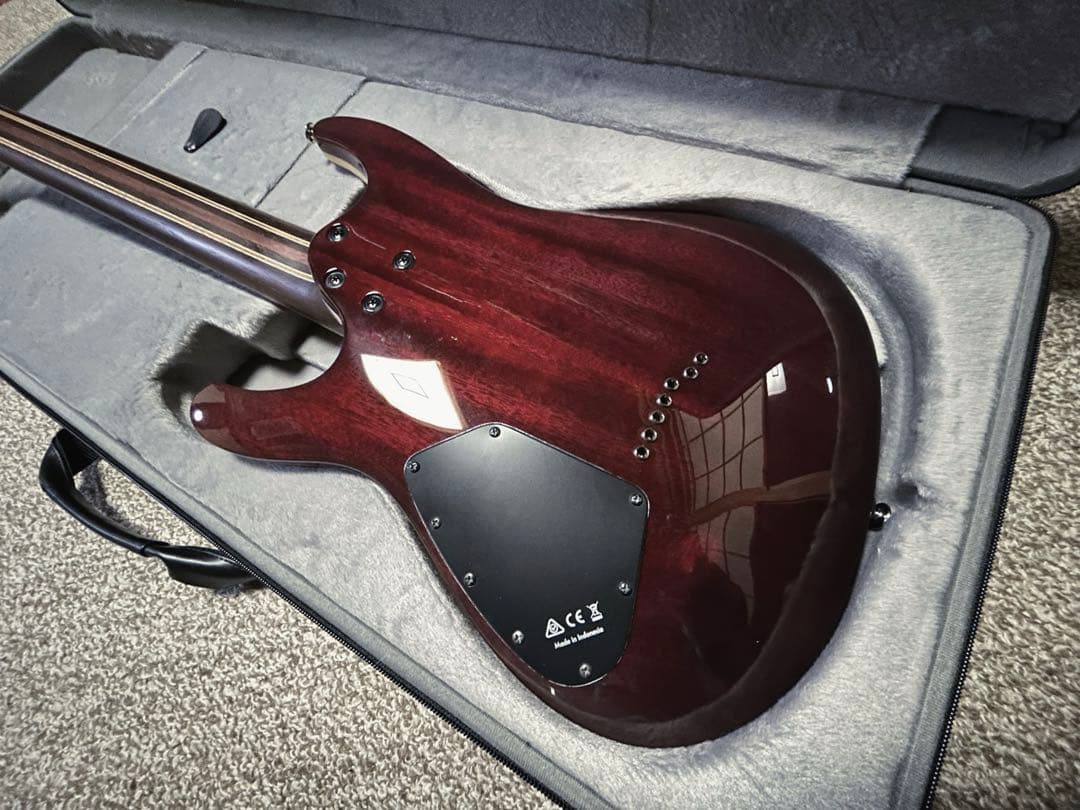 最終値下げ Ibanez Premium S1027PBF-CLB 7弦