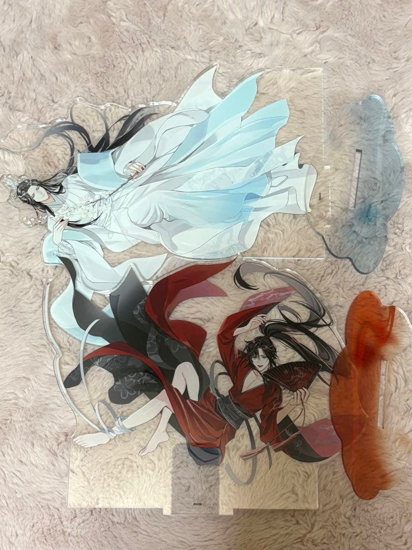 魔道祖師、魏無羨 藍忘機特大アクリルスタンド飛花甘露