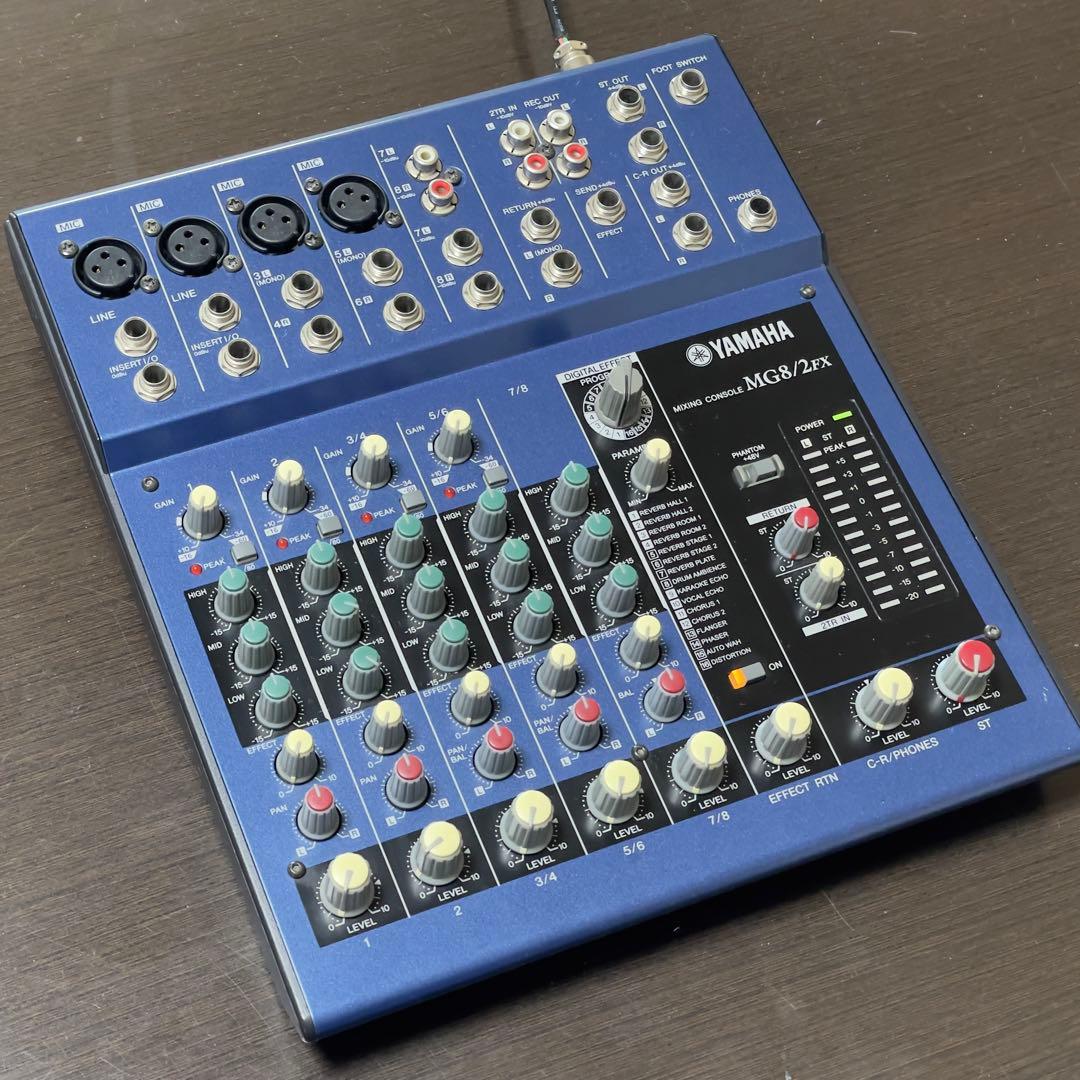 YAMAHA MG8/2FX アナログミキサー