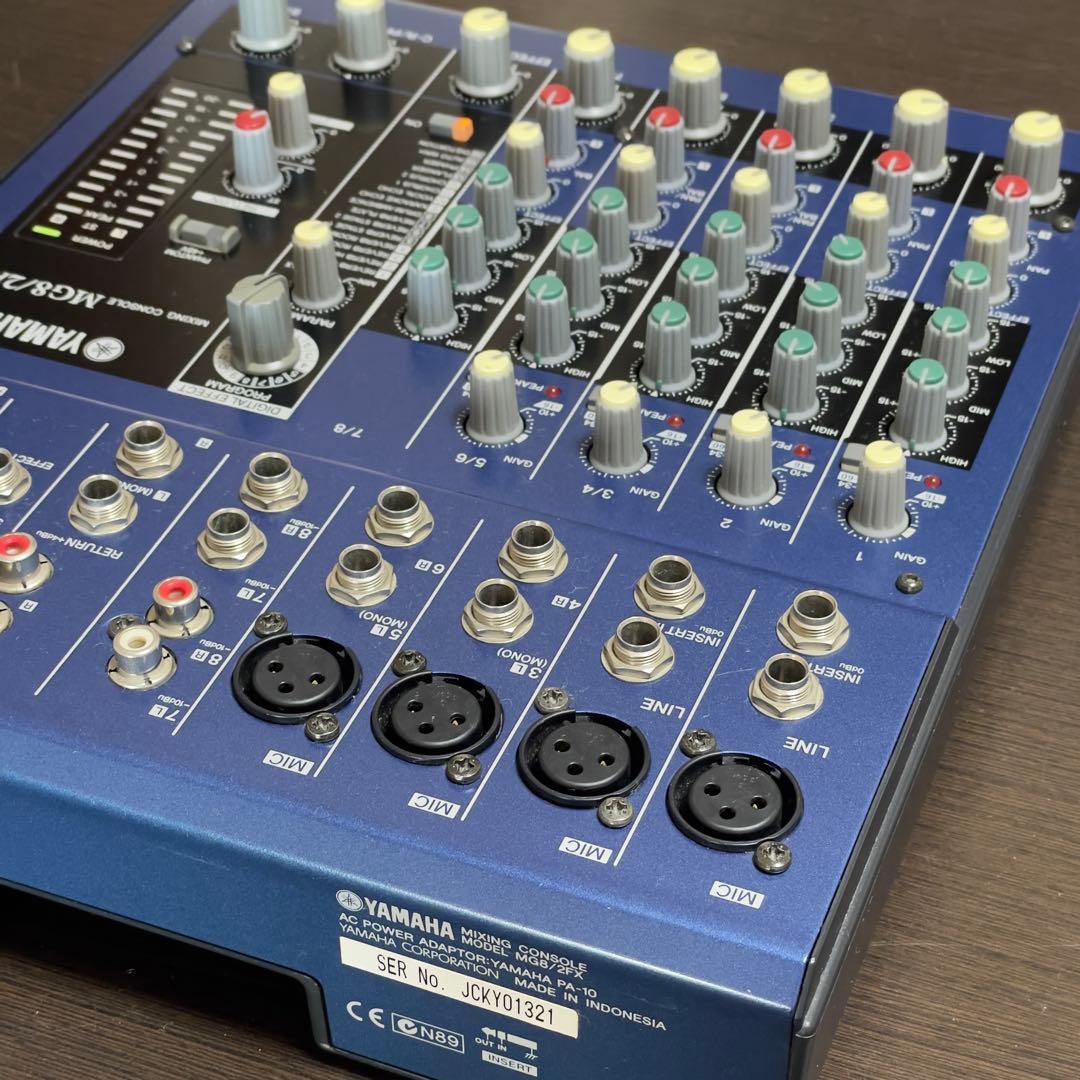 YAMAHA MG8/2FX アナログミキサー