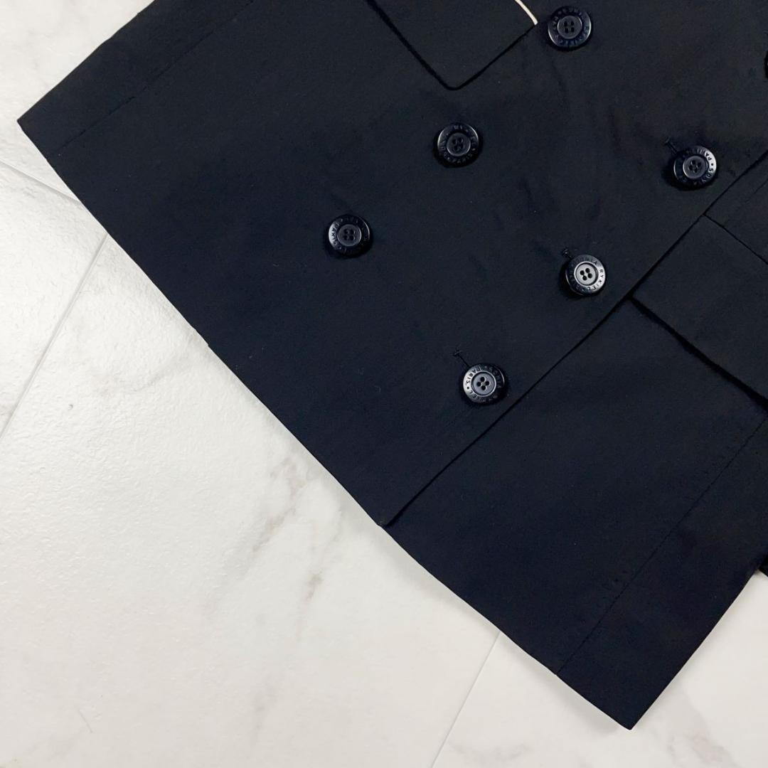 美品 ソニアリキエル ダブルボタンジャケット ブラック サイズ36*CD1327