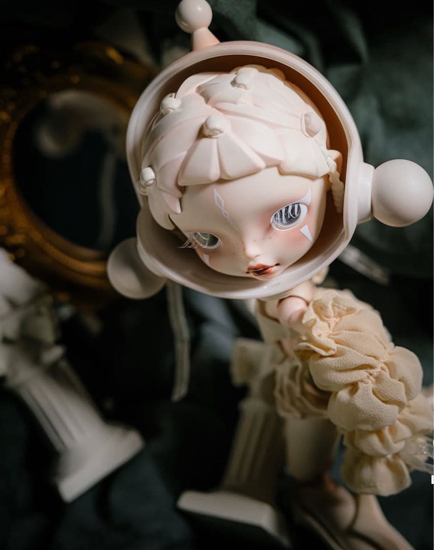 SKULLPANDA WHITE DEW アクションフィギュア Popmart