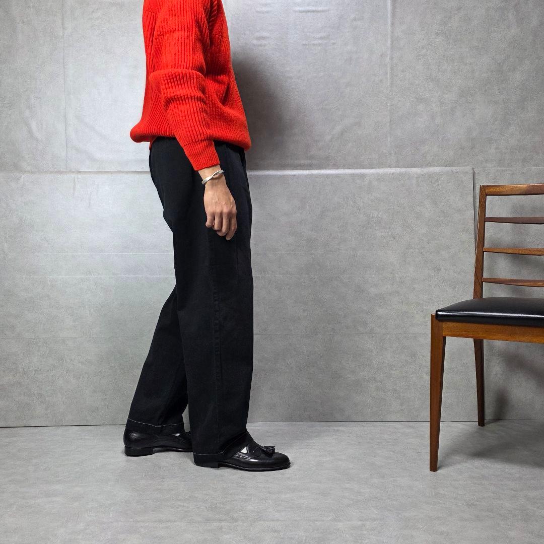 90sPoloByRalphLaurenラルフローレン黒染めANDREWポロチノ