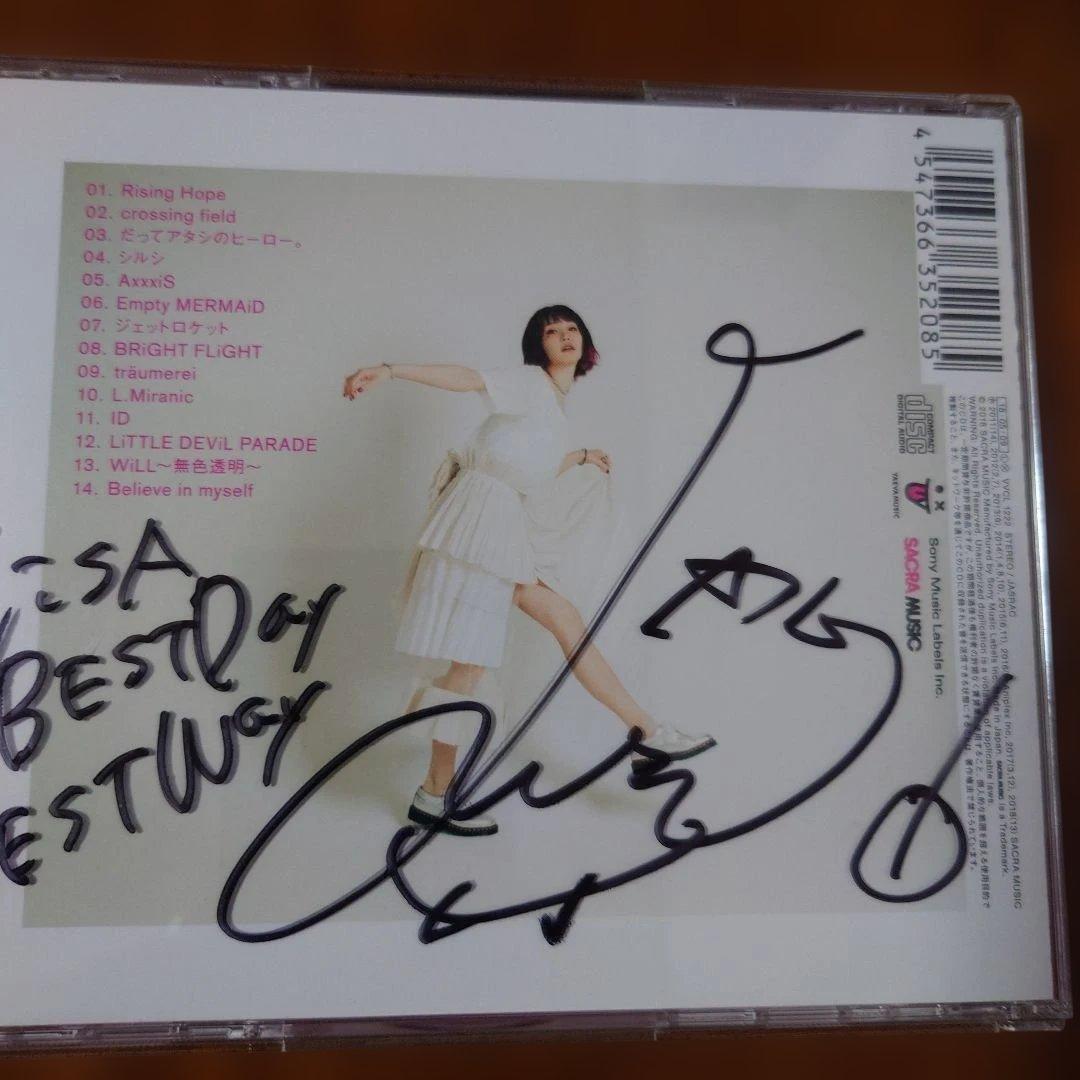 LiSA BEST-Day-　サイン入り